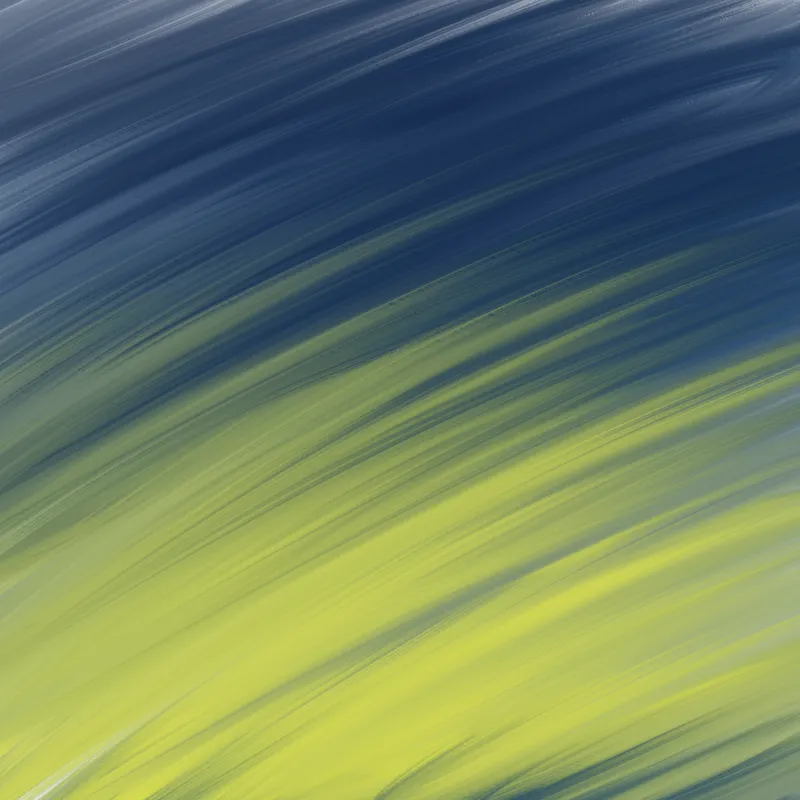 blue and yellow streaks